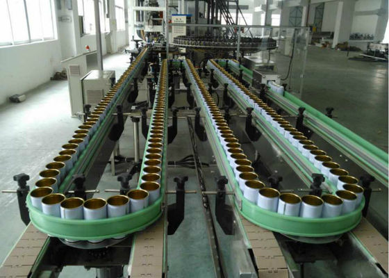 Trung Quốc Ba mảnh Tin có thể dây chuyền sản xuất hoàn toàn / bán tự động 200-1000 lon mỗi giờ nhà cung cấp