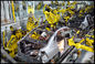Lắp ráp xe máy Robot bao bì Máy móc Kim loại Chất lượng Hiệu quả cao nhà cung cấp